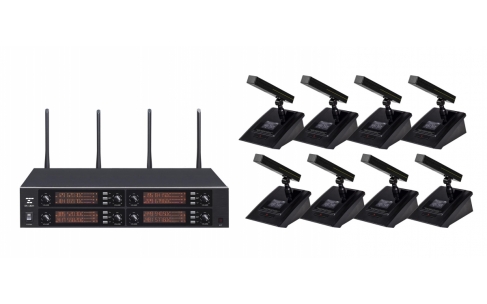 DK-180H   一拖八无线会议系统