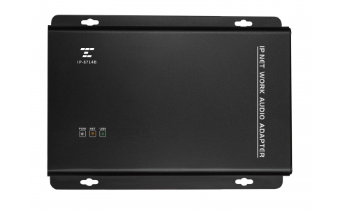 IP-8714B   简易型壁挂式解码终端（带备份）