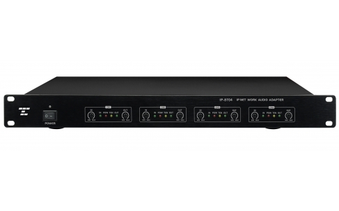 IP-8704   4通道IP网络编解码终端