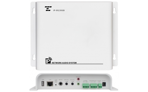 IP-89230GB&nbsp; &nbsp;网络音频终端（带2.4G话筒）